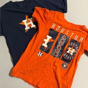 Genuine Merchandise Kids T-Shirt Set - Navy & Orange